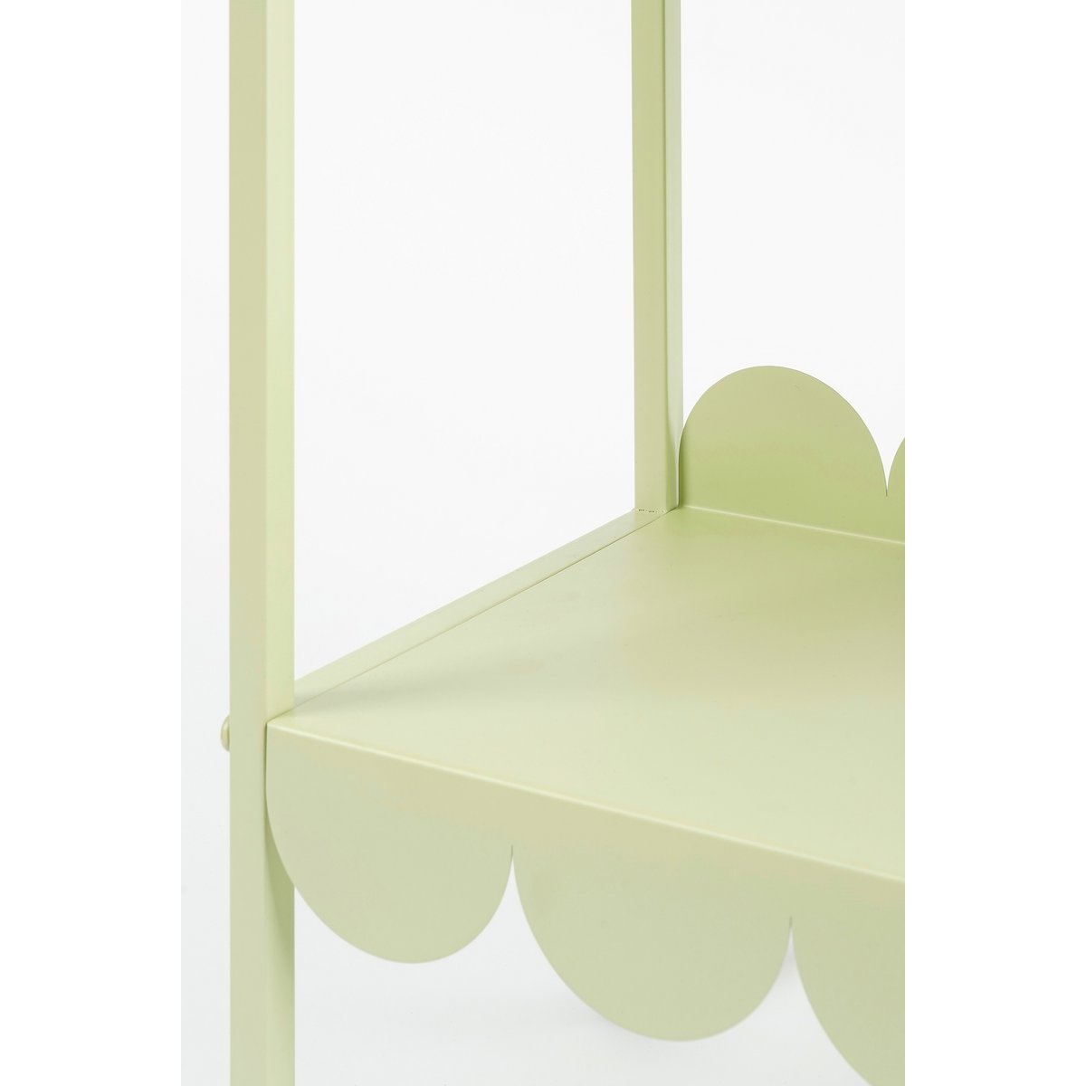 Steffano Plantentafel op Wielen - Metaal - Lichtgroen - PastelShop