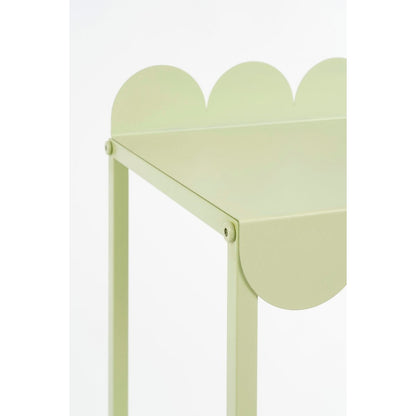Steffano Plantentafel op Wielen - Metaal - Lichtgroen - PastelShop